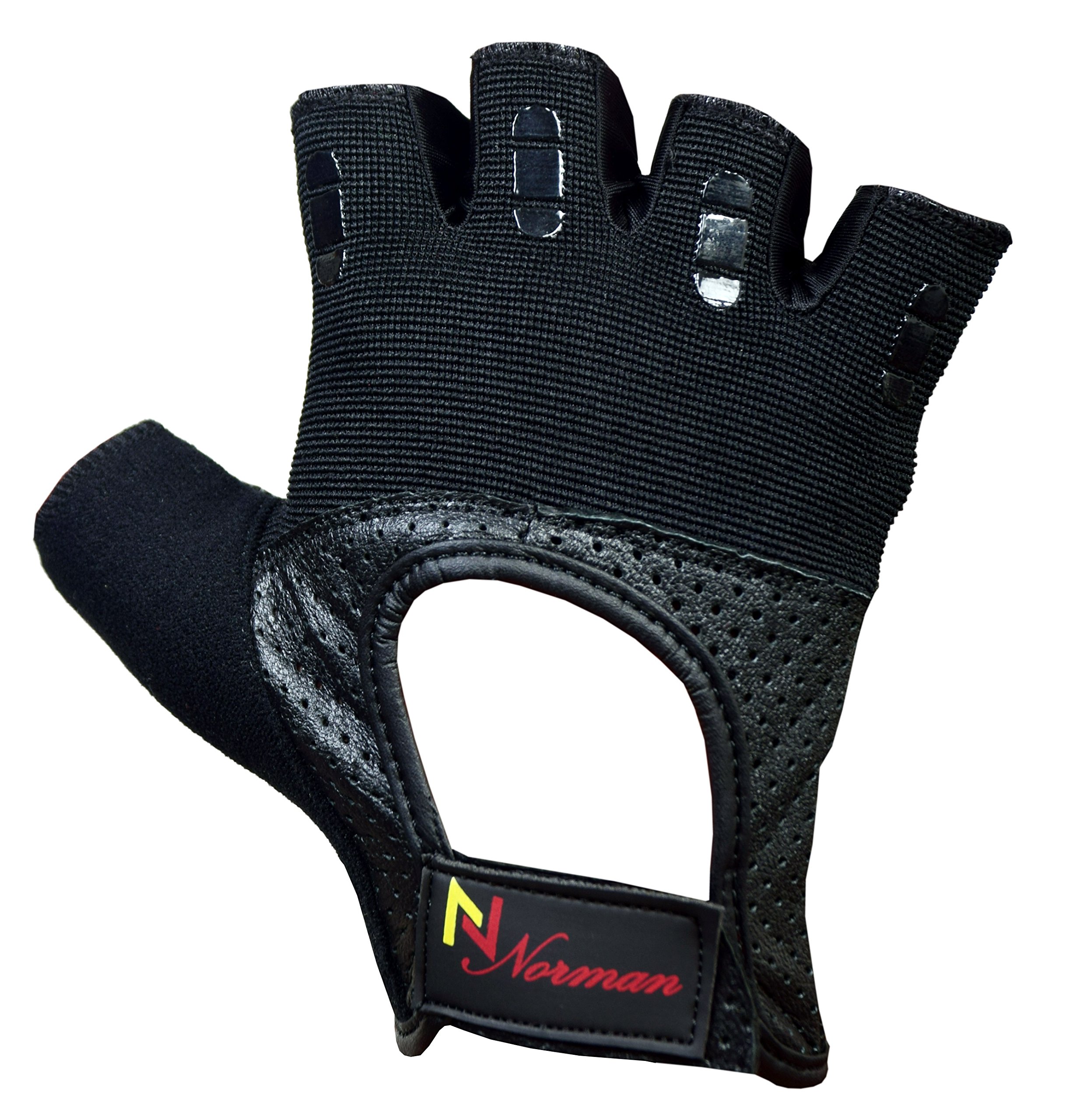 Premium Gel Padded Workout Gloves for Weight Lifting, Gym Training & Cycling - Non-Slip Grip, Breathable & Shock Absorbing for Men & Women - Perfect for CrossFit, Powerlifting & Indoor Cycling Workouts
