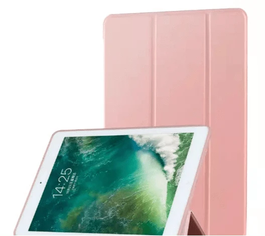Shockproof TPU Case for iPad Pro 12.9 6th Generation (2022) - Rose Gold Protective Cover | Slim Fit, Anti-Scratch, Drop Protection | Perfect for Work, Travel & Daily Use