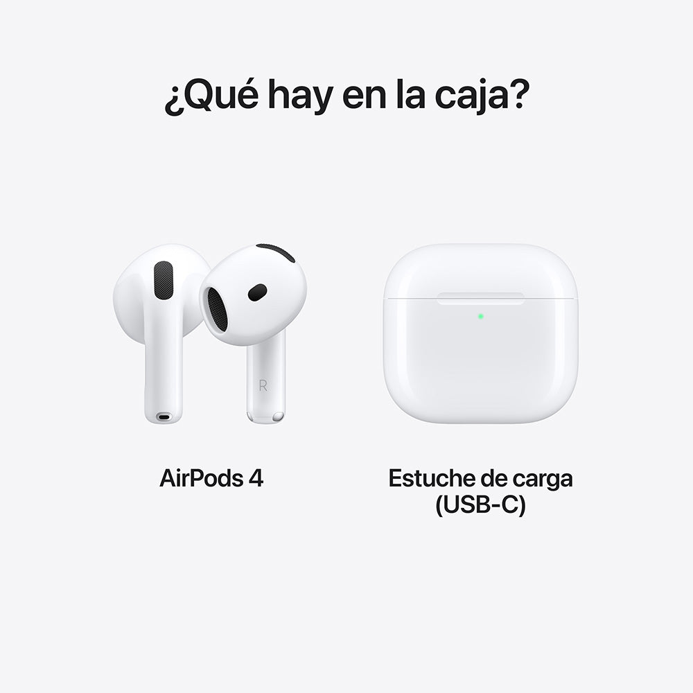 Apple AirPods 4 Wireless Bluetooth Earbuds with Mxp63Am A - Perfect for Gym, Running & Daily Commute