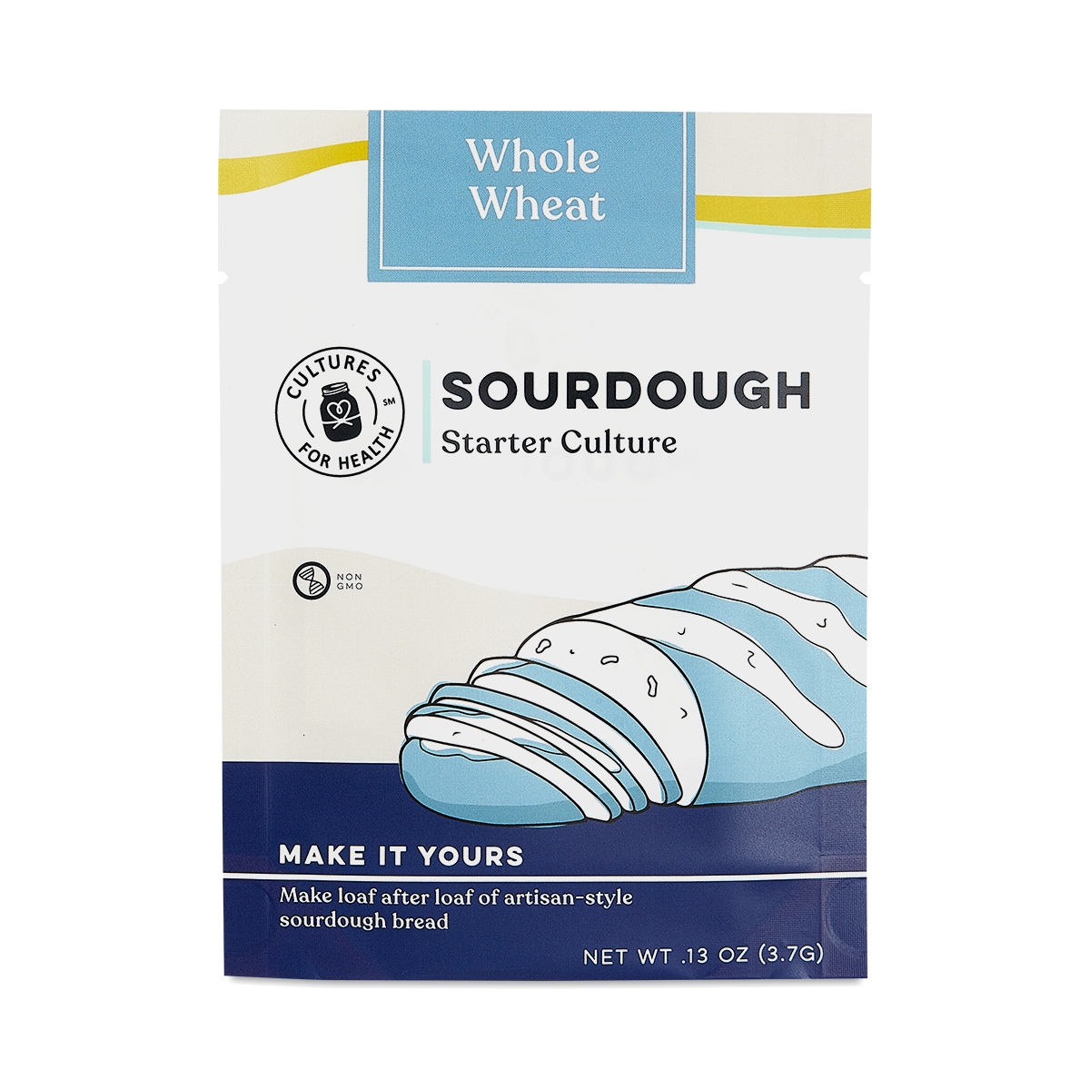 Culture for Health Organic Sourdough Starter Kit - Live Active Probiotic for Homemade Bread Baking | Perfect for Artisan Loaves, Pizza Dough & Pastries