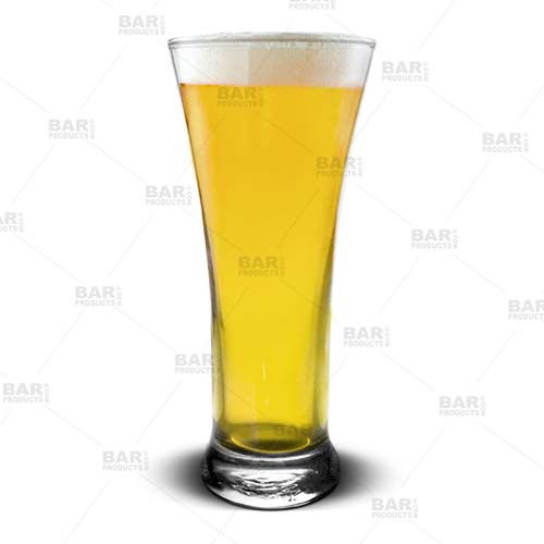 BarConic® 11 oz Tall Pilsner Beer Glasses - Set of 12 - Premium Clear Glassware for Lager, Pilsner & Craft Beer - Perfect for Home Bars, Restaurants & Parties