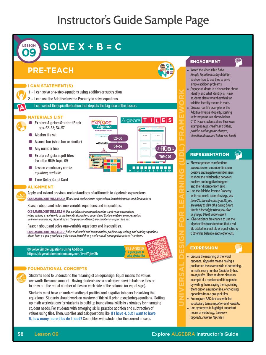 Explore Algebra Curriculum for Grades 6-12 | Comprehensive Math Learning Program for Middle & High School Students | Perfect for Homeschooling & Classroom Instruction