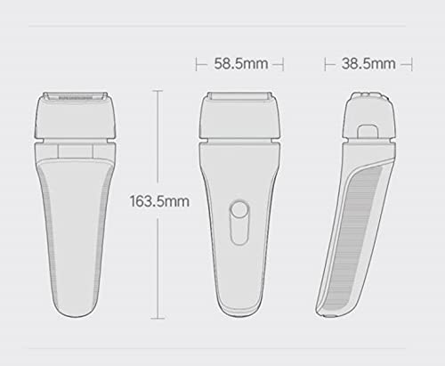Premium Electric Razor for Men - Rechargeable Wet/Dry Waterproof Foil Shaver with Pop-up Beard Trimmer - Smooth Shaving for Daily Use, Travel & Gifts