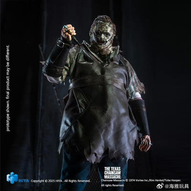 HIYA 6-inch 1/12 Scale Thomas Hewitt Action Figure - Texas Chainsaw Massacre 2003 Movie Collectible - Perfect for Horror Fans & Figure Collectors - Display, Photography & Diorama Scenes