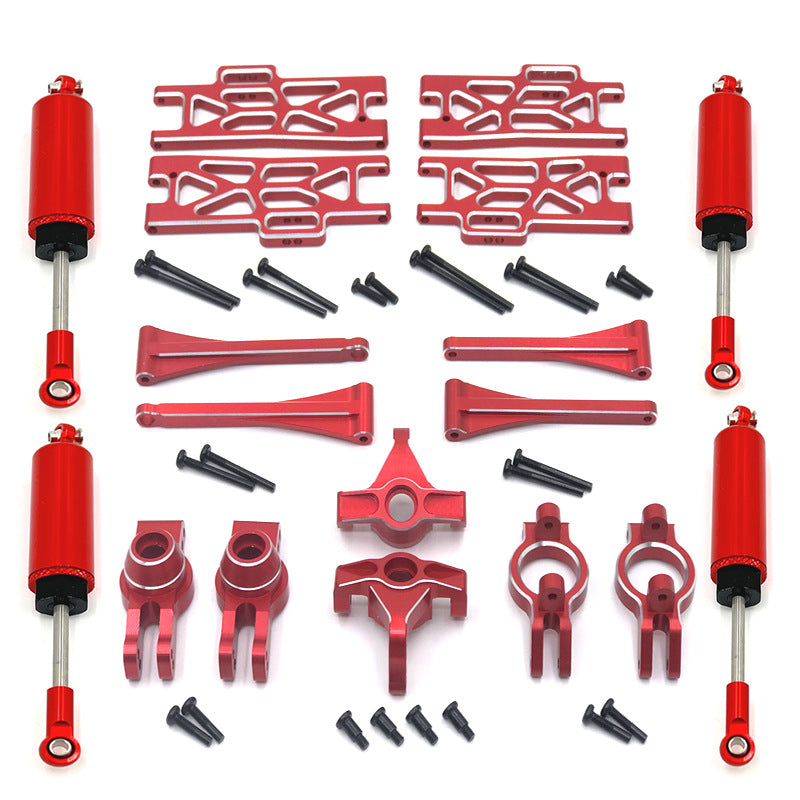 WLtoys 104016 104018 104009 12402 12409 RC Car Metal Upgrade Parts Kit - High Performance Replacement Parts for RC Cars - Perfect for Off-Road Racing, Drifting & DIY Upgrades