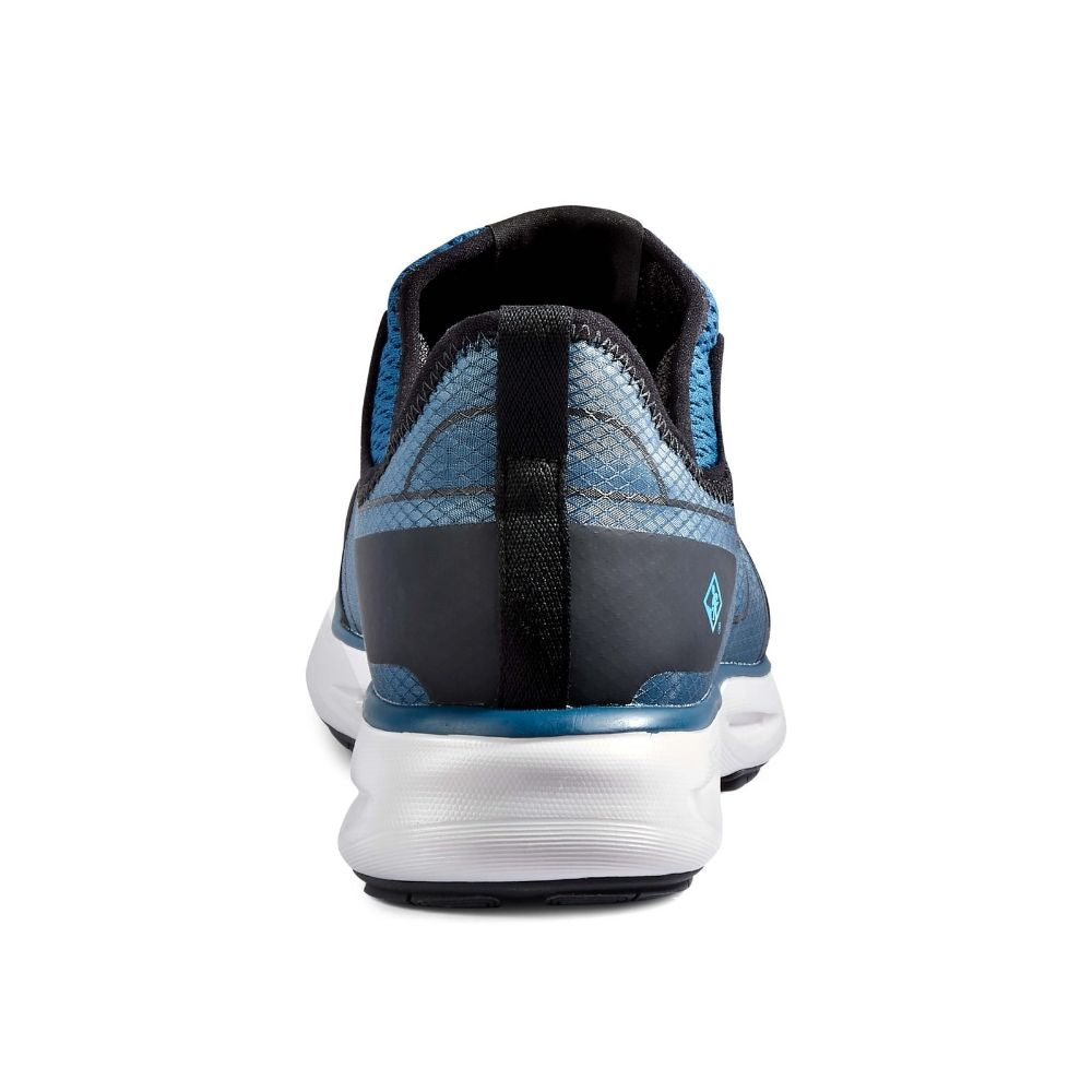 Unisex Composite Toe Athletic Safety Shoes - Lightweight Work Shoes with Slip Resistance & Electrical Hazard Protection - Blue (SD+ TR0A4NS2IE0) - Perfect for Construction, Warehouse & Industrial Work Environments