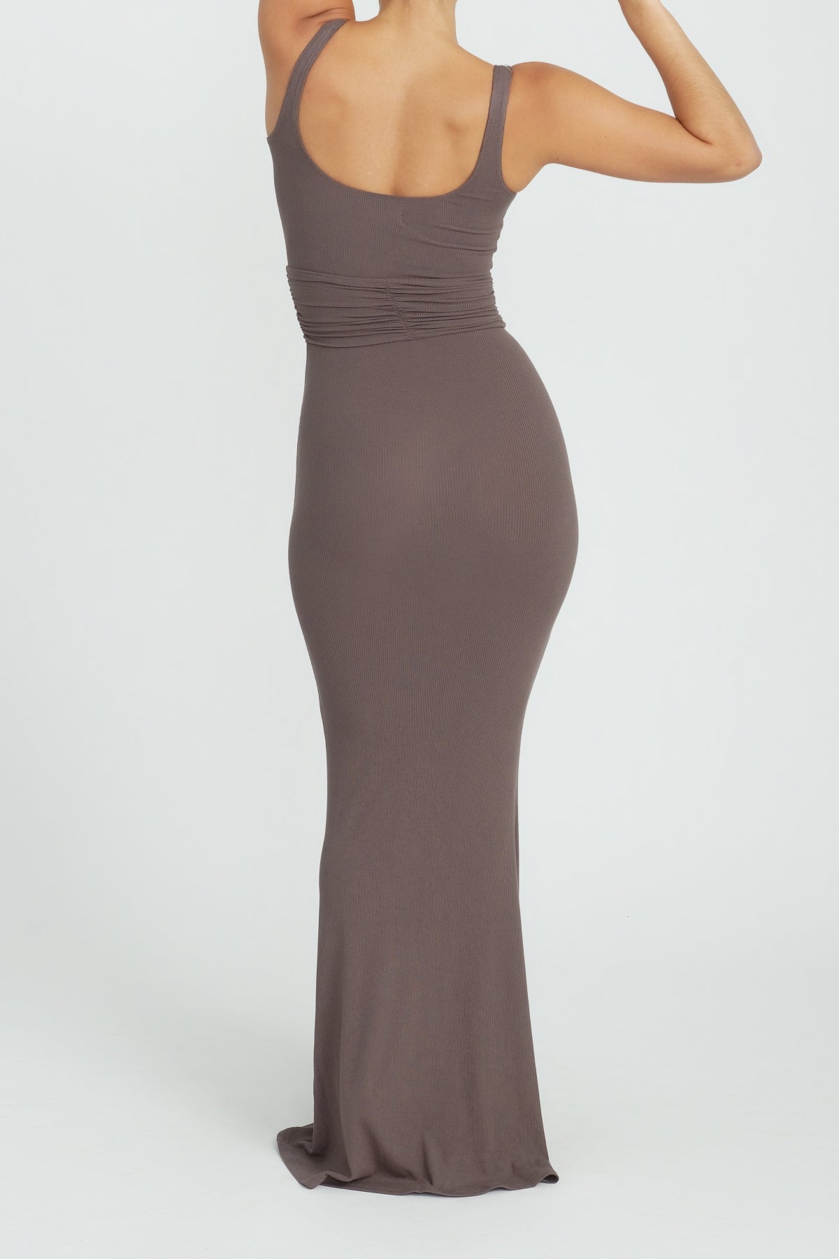 Roxi Maxi Dress in Ash - Elegant Long Flowy Summer Dress for Women | Perfect for Beach, Vacation, and Casual Outings