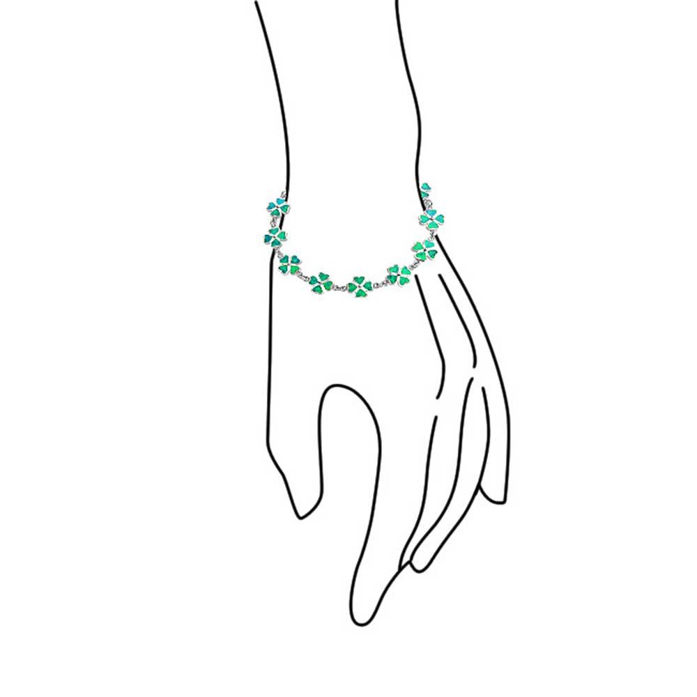 Celtic Knot Sterling Silver Bracelet for Women - Irish Shamrock Clover Charm with Claddagh Beads | Adjustable 6.5-8.5 Inch Snake Chain | Perfect for St. Patrick's Day, Irish Heritage Gifts & Everyday Elegance