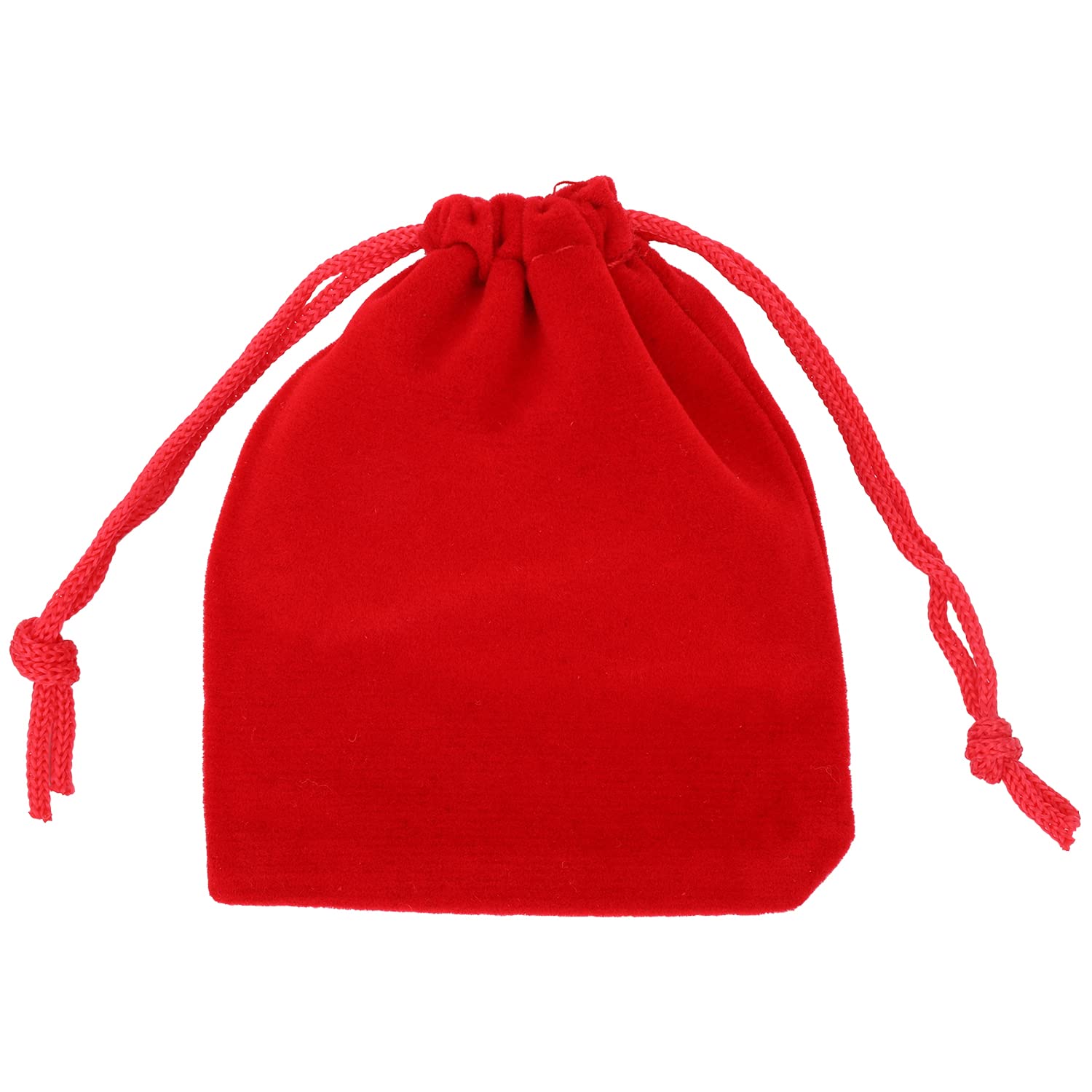 10pcs Small Red Velvet Drawstring Bags - 7x9cm Jewelry Pouches & Gift Bags for Wedding Favors, Christmas, Birthday, Anniversary Parties | Perfect for DIY Crafts, Party Supplies, and Elegant Gift Packaging