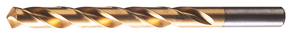 Cle-Line C24362 High Speed Steel TiN Coated Jobber Drill Bit Set - 7.00mm Diameter, 118° Point Angle, Straight Shank (12-Pack) - Perfect for Metalworking, Woodworking & DIY Projects