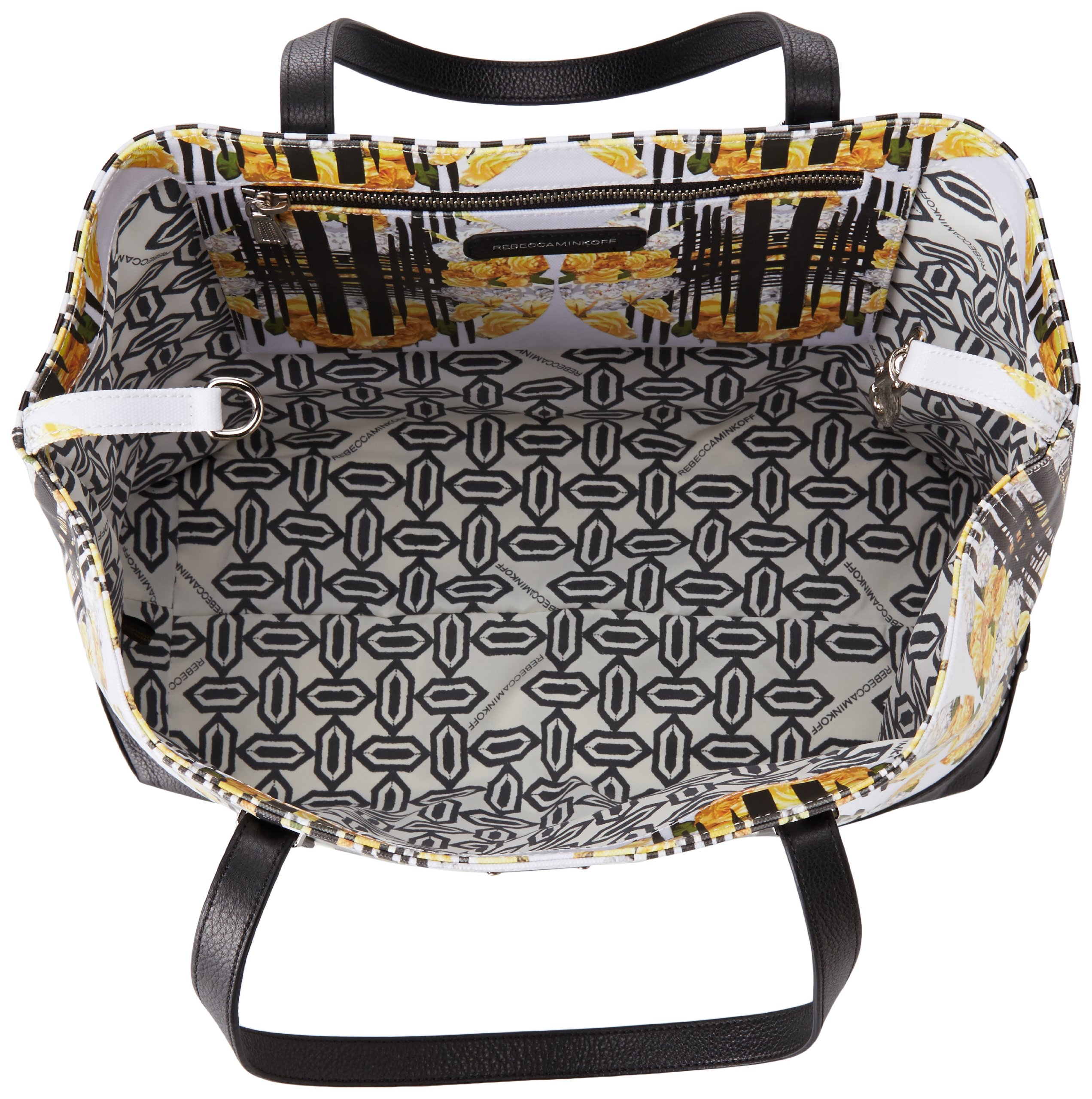Rebecca Minkoff Cherish Tote Handbag for Women - Stylish Leather Shoulder Bag, Spacious Work Tote, Perfect for Office, Travel & Everyday Use