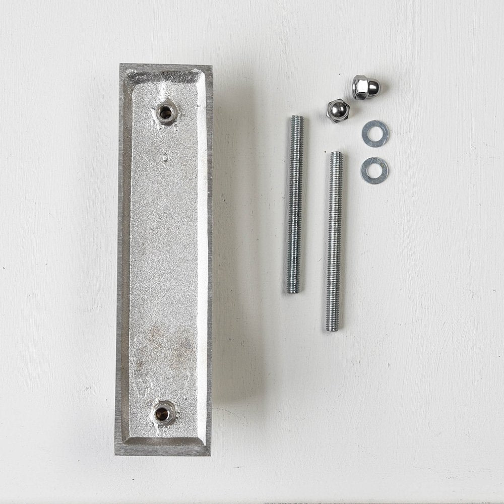 Elegant Satin Nickel Slim Door Knocker - Modern & Durable Front Door Hardware for Home & Office - Perfect for Traditional & Contemporary Entryways