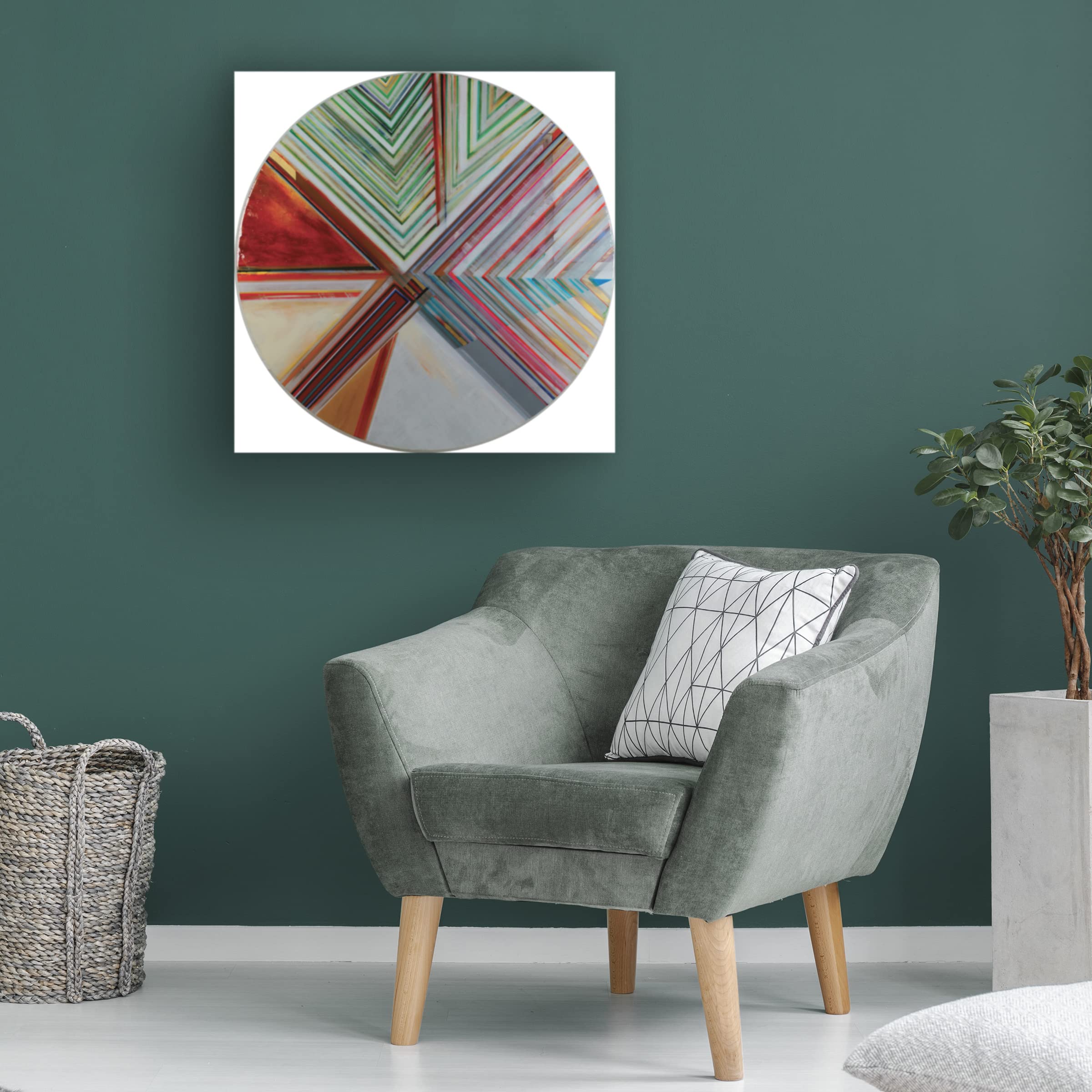 Bellissimo Art Rossano I Canvas Wall Art - Handmade Premium Canvas Painting for Living Room, Bedroom & Office Decor