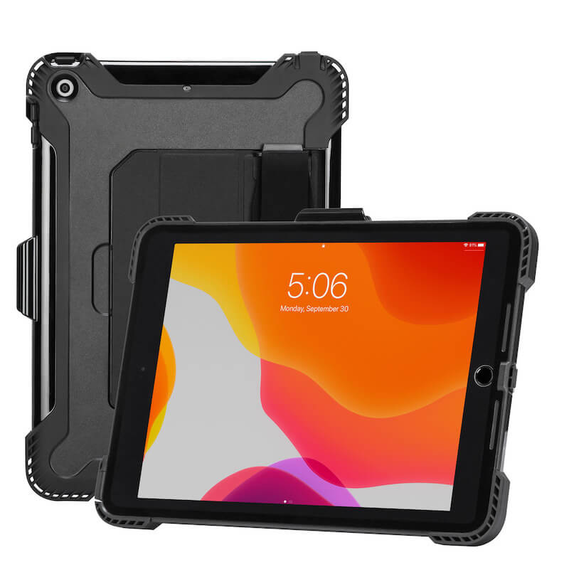 Targus SafePort Rugged Case for iPad - Black | Shockproof & Durable Protection for iPad | Perfect for Travel, Work & Outdoor Adventures