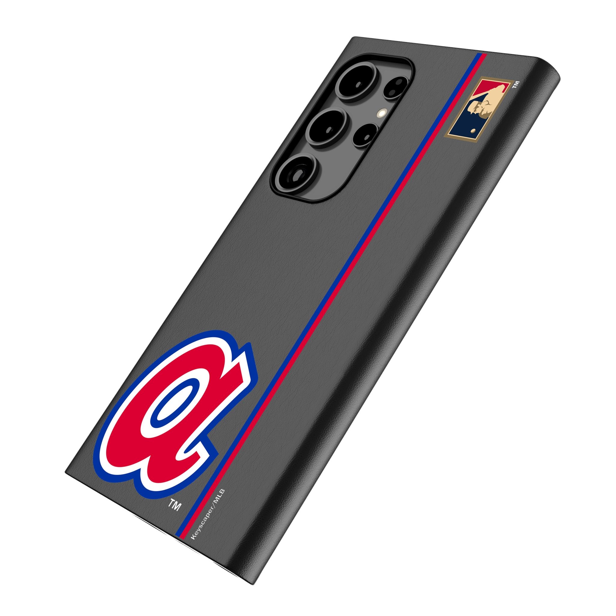 Atlanta Braves 1972-1980 Cooperstown Collection Sidebar MagSafe Compatible Phone Case for Samsung Galaxy - Perfect for Baseball Fans & Game Day Outfits