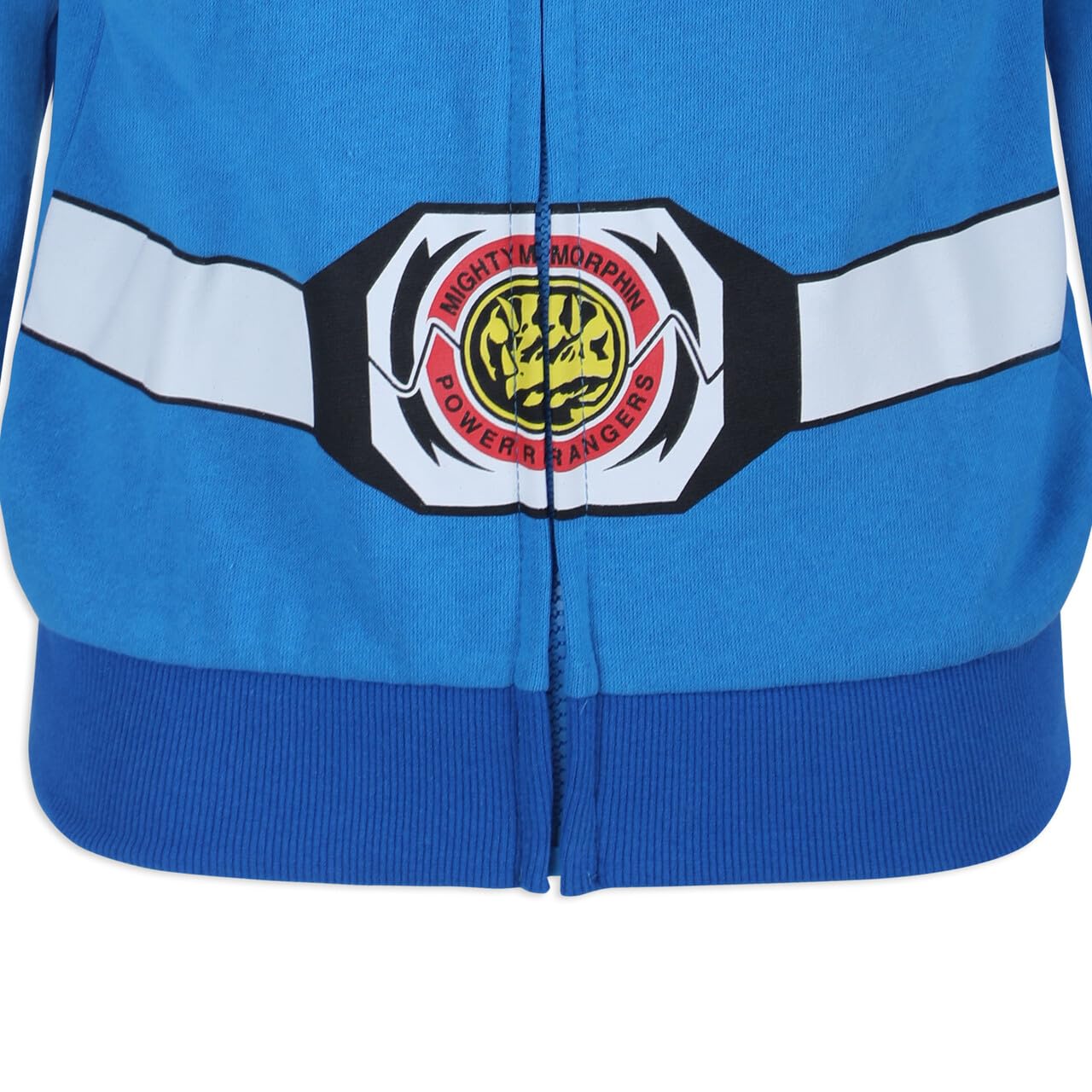 Hasbro Power Rangers Boys Zip Up Hoodie for Kids - Lightweight & Comfortable Pullover Jacket for School, Playdates & Outdoor Activities