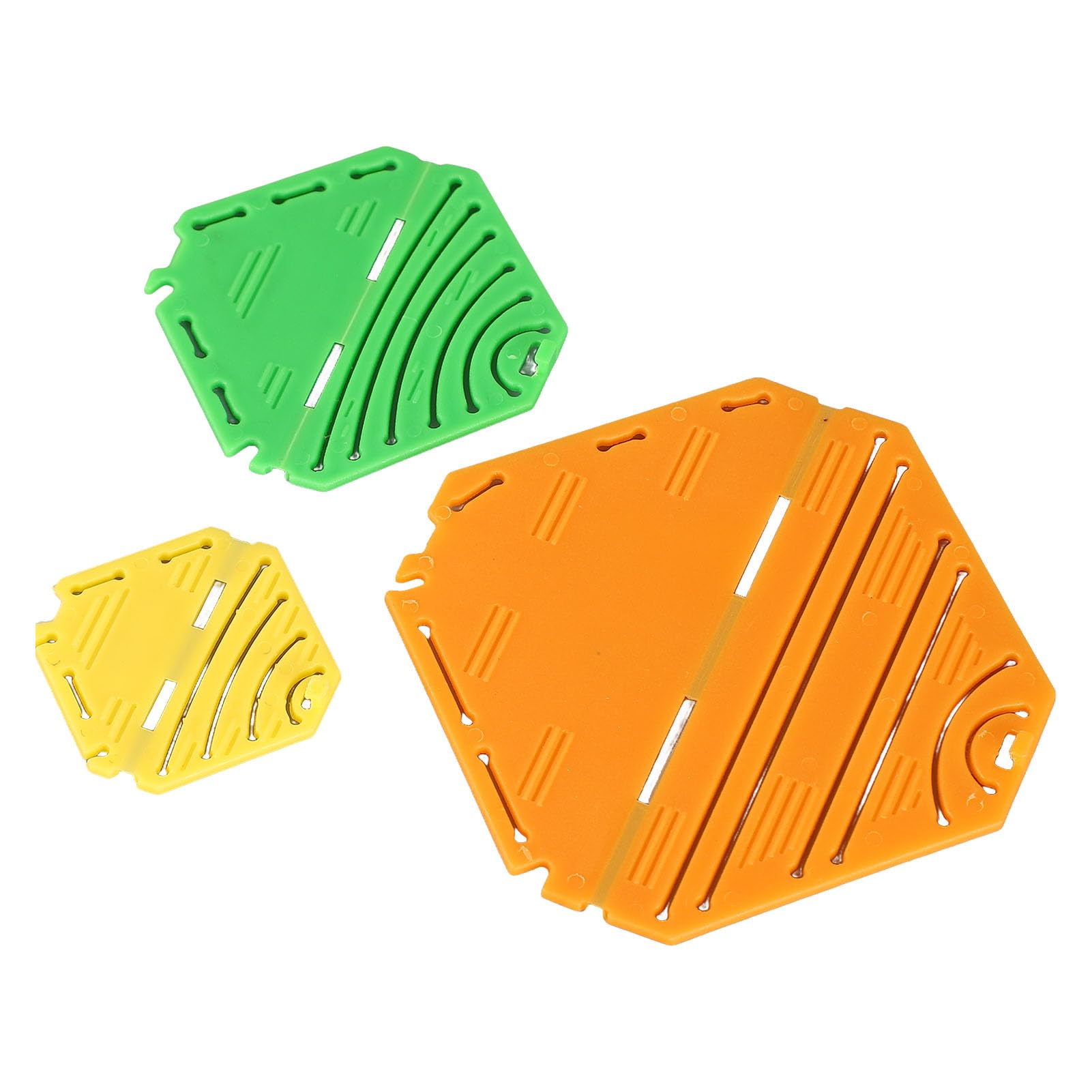 3pcs Kanzashi Flower Maker Set - DIY Orchid Petal & Rhombus Flower Making Kit for Kids & Girls | Quick & Easy Sewing Flower Maker for Hair Accessories, Crafts & Costume Decorations