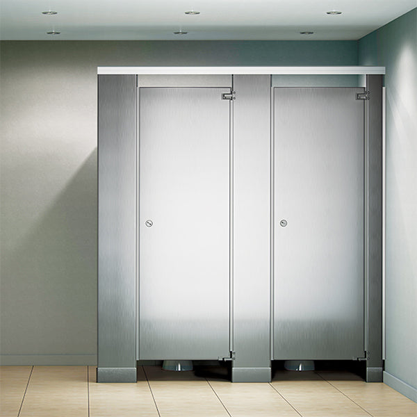 ASI Accurate Stainless Steel Toilet Partitions - Durable & Modern Restroom Dividers for Commercial & Public Bathrooms