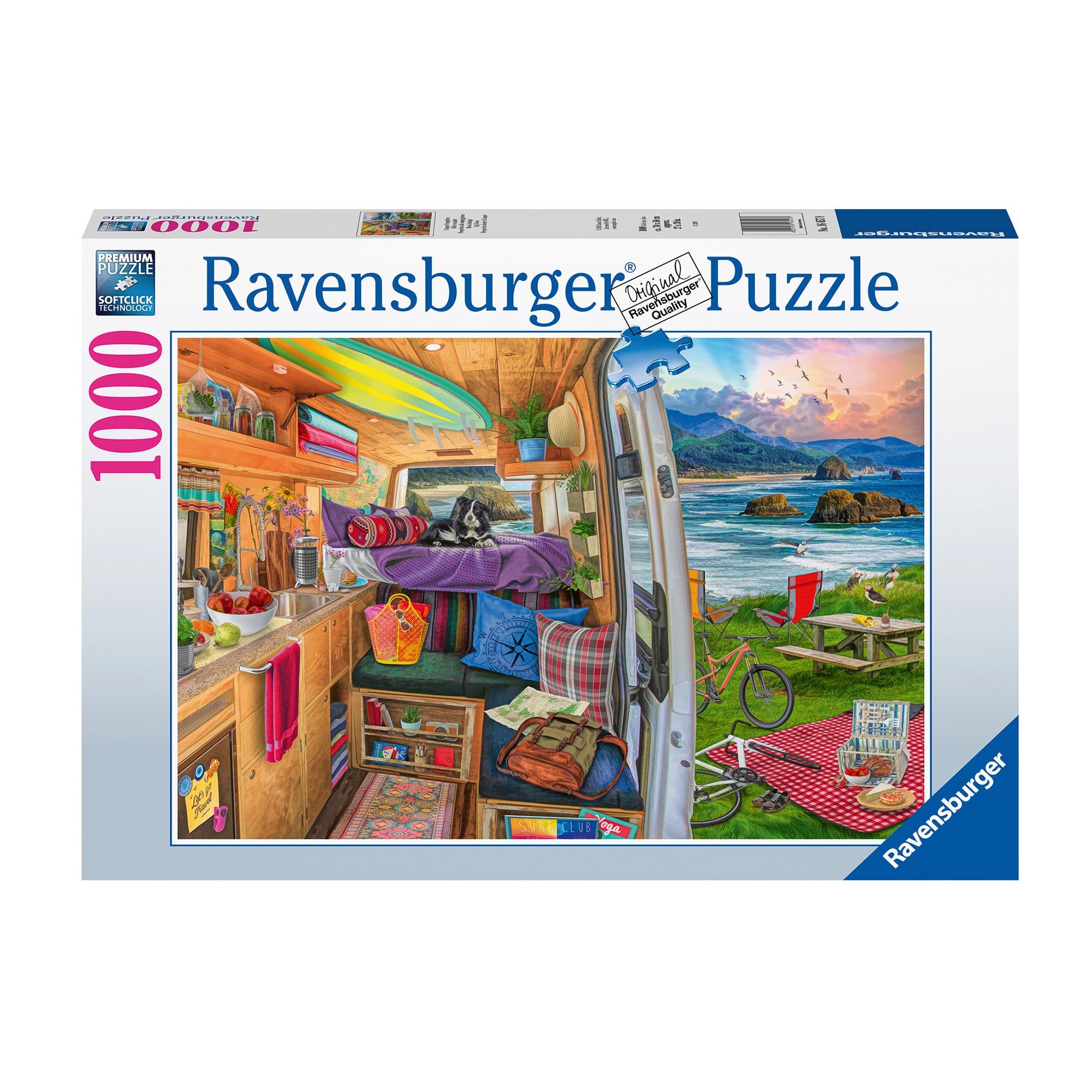 1,000 Piece Jigsaw Puzzle - Stunning Rig Views Landscape for Adults & Teens | Perfect for Family Game Night, Stress Relief & Home Decor