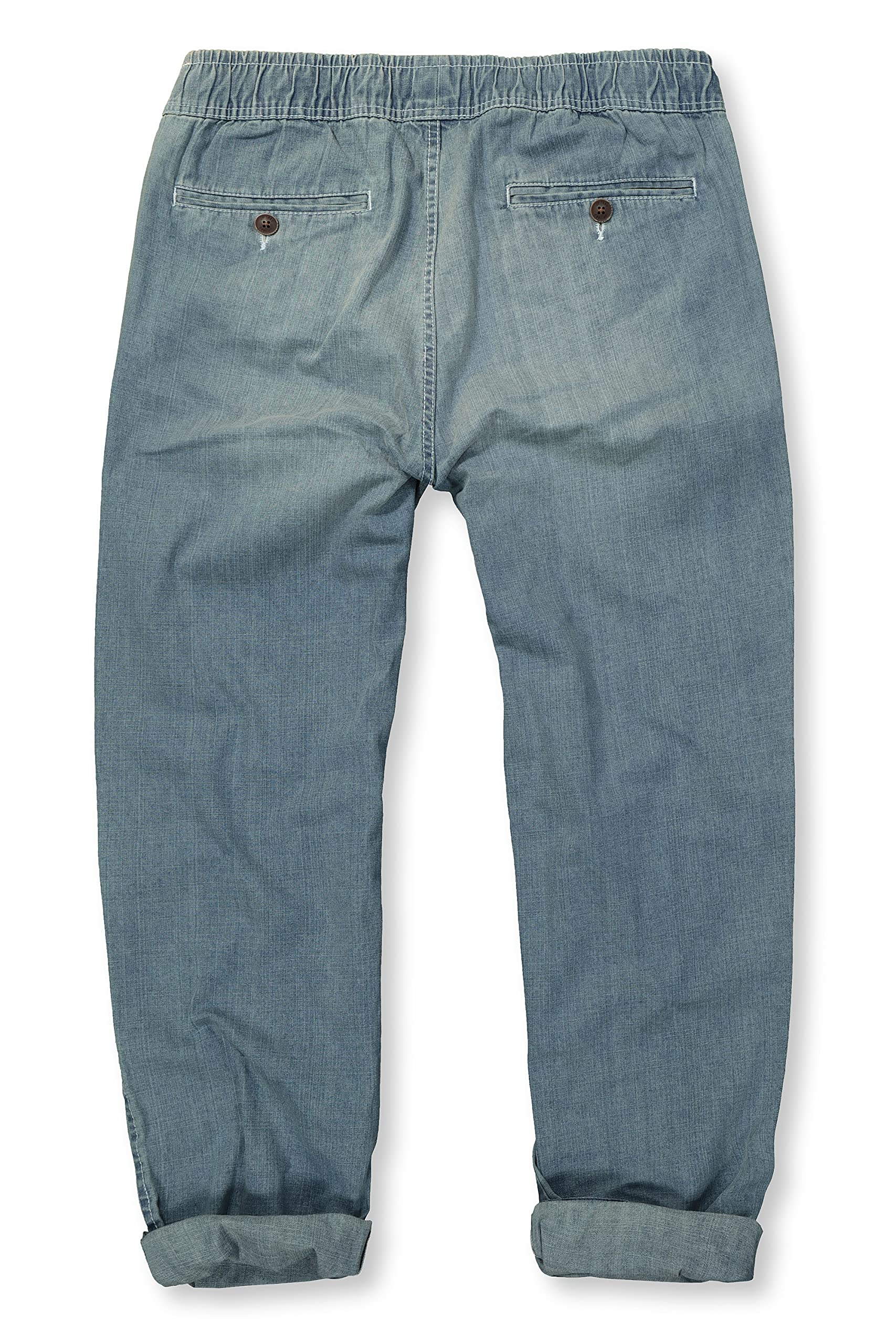 JP 1880 Men's Big & Tall Stretch Denim Jeans - Classic Blue Wash, Comfort Fit (Size Large) - Perfect for Casual Wear, Work & Outdoor Activities