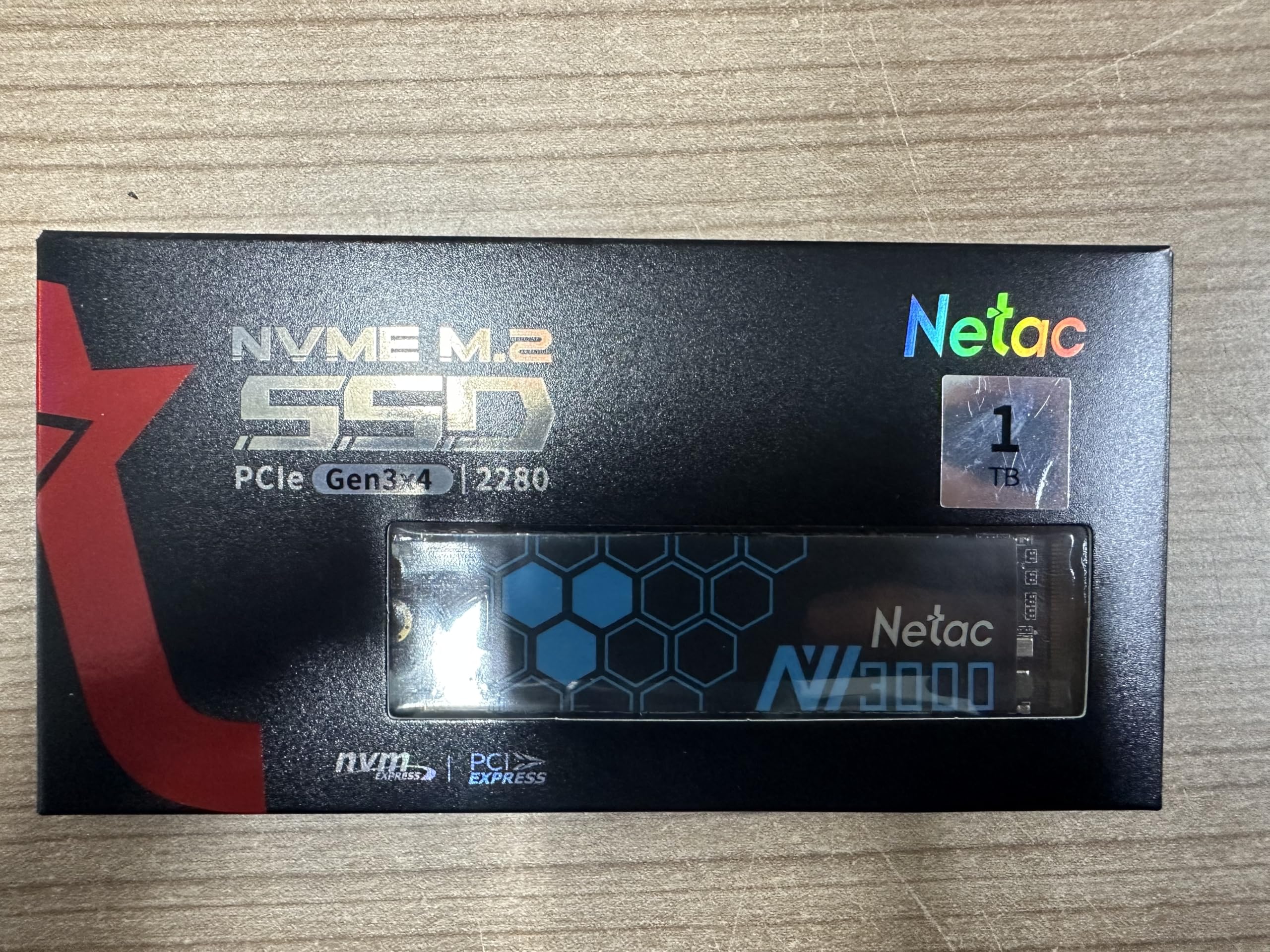 Netac NV3000 1TB NVMe M.2 SSD - PCIe 3.0 x4 Internal Solid State Drive with SLC Cache & 3D NAND TLC, 3100MB/s Read Speed - Compatible with Laptops, Desktops, Gaming PCs - Perfect for Fast Boot, Gaming, Video Editing & Data Storage