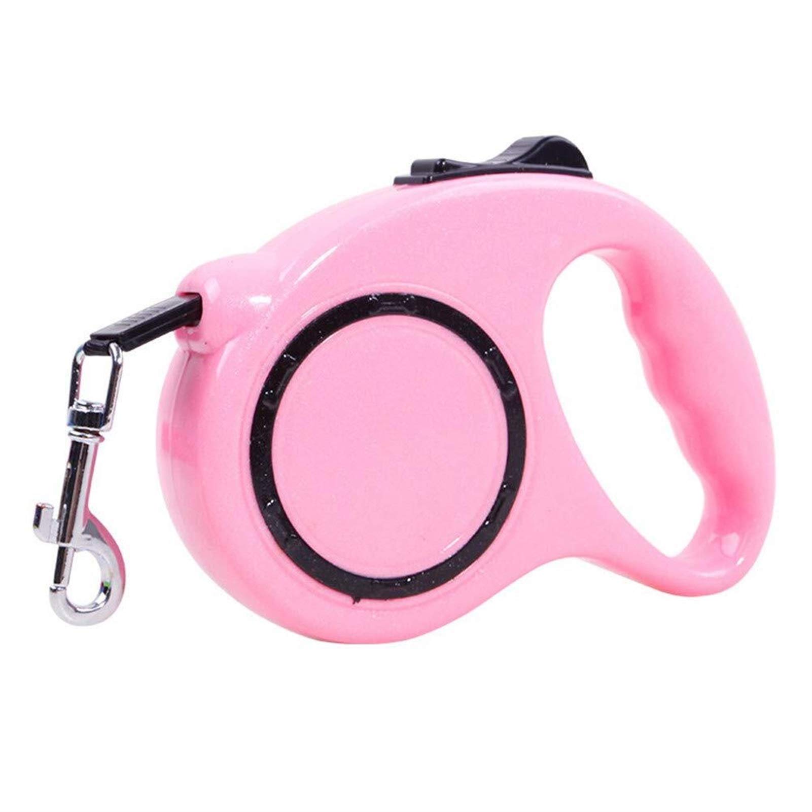 Extendable Dog Leash for Large & Small Dogs - 3m(11kg) Retractable Pet Leash with Comfortable Handle (Pink) - Perfect for Walking, Training & Outdoor Adventures