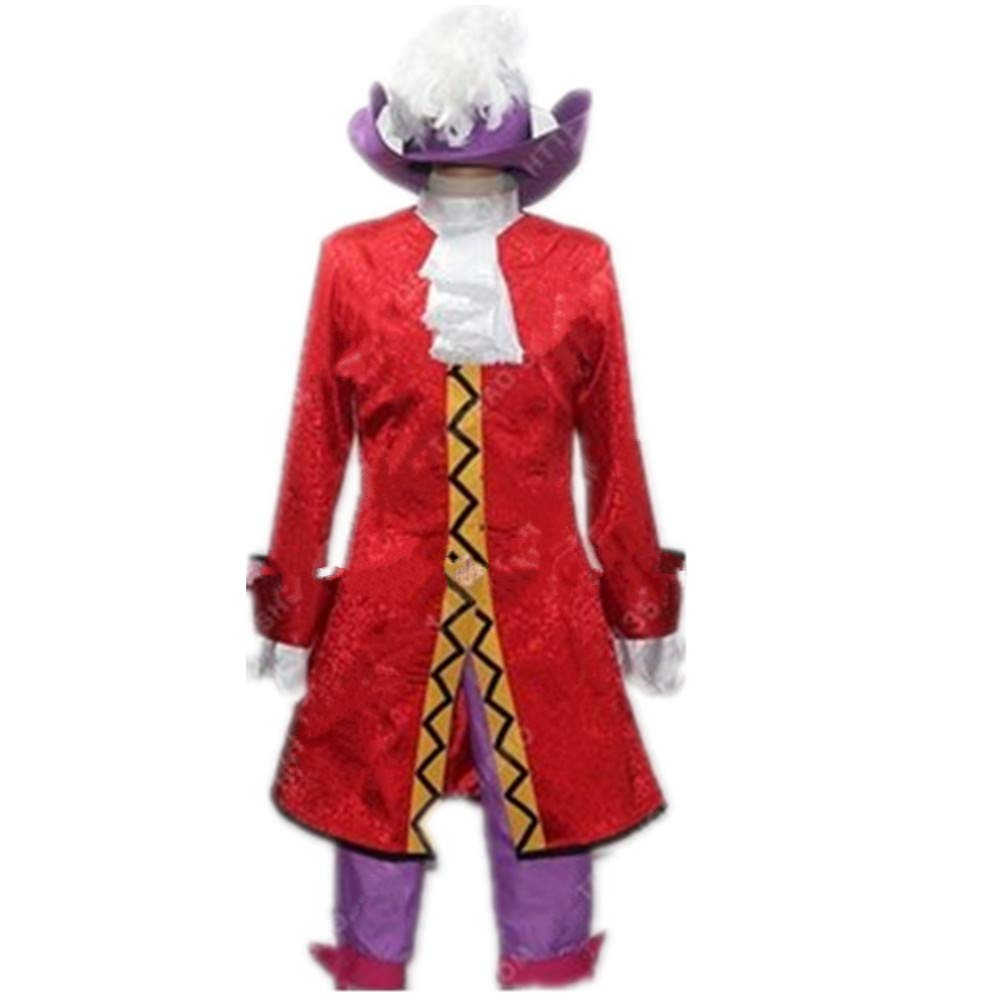 Jack Sparrow Cosplay Costume - Premium Halloween & Carnival Pirate Outfit for Adults - Perfect for Costume Parties, Comic Con & Themed Events
