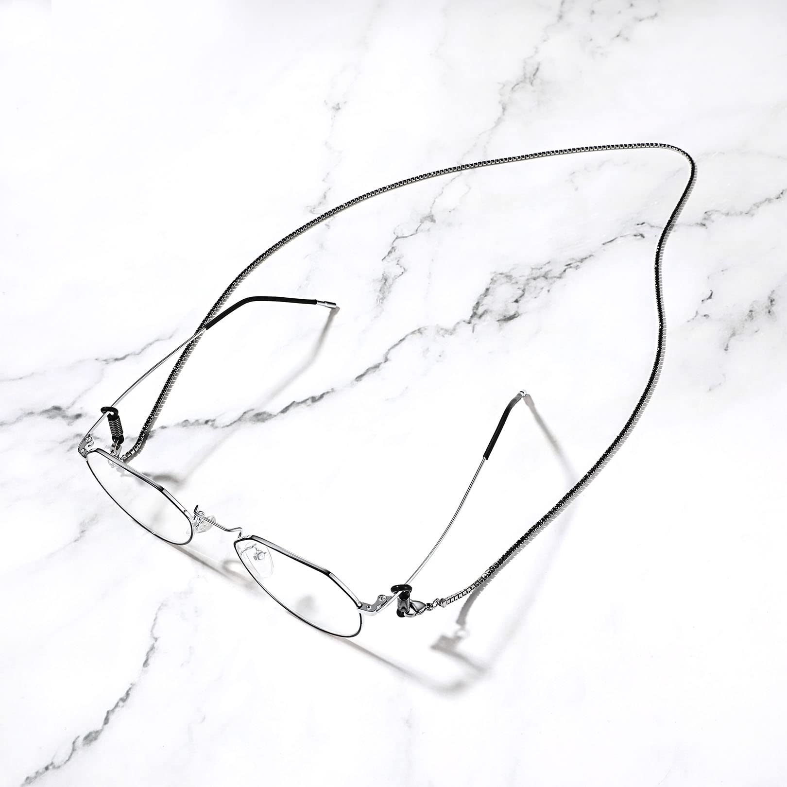 FOCALOOK Stylish Eyeglass Chains for Women - Adjustable Glasses Strap Lanyard for Reading Glasses & Sunglasses - Perfect for Mask Holder, Eyewear Accessories & Everyday Use