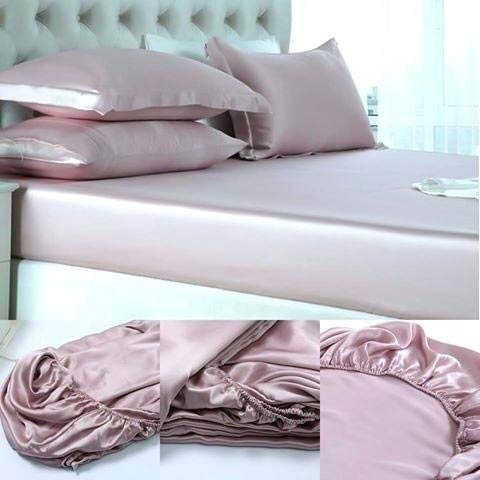 5-Piece Luxury Silky Soft Polyester Satin 19