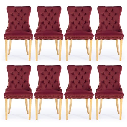 Wine Red-gold Plated Leg