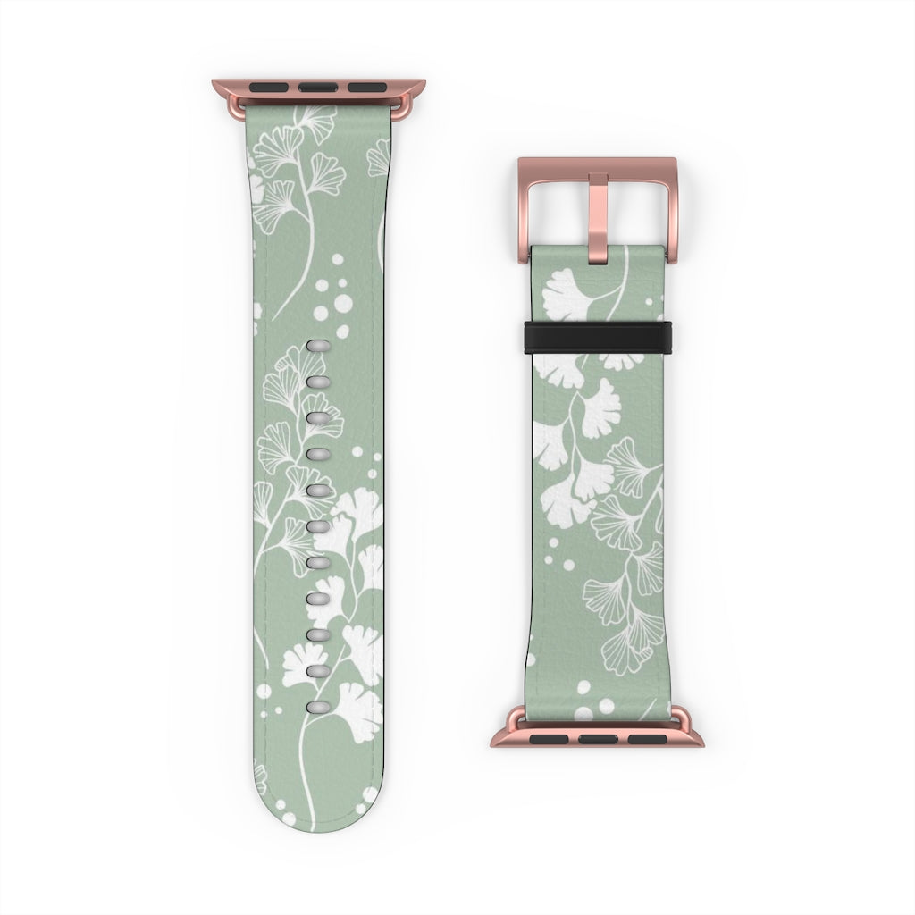 Vintage Hawaiian 'Iwa'iwa Leather Watch Band - Adjustable Replacement Strap for Apple Watch, Fitbit & Samsung Galaxy - Perfect for Beach, Travel & Casual Wear