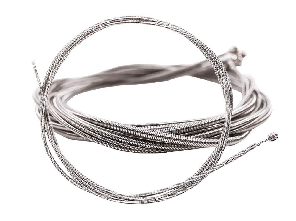 Jiayouy Stainless Steel 4 String Bass Guitar Strings - Small Ball End (046-100 Gauge) | Durable & Bright Tone for Rock, Jazz & Studio Recording