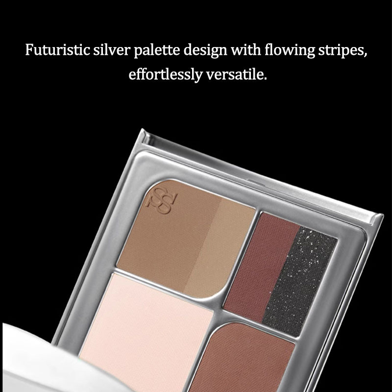 Splasheen All-in-One Face Palette - Contour, Blush, Highlighter & Eyeshadow Makeup Kit for Flawless Beauty | Perfect for Everyday Wear, Special Occasions & Travel