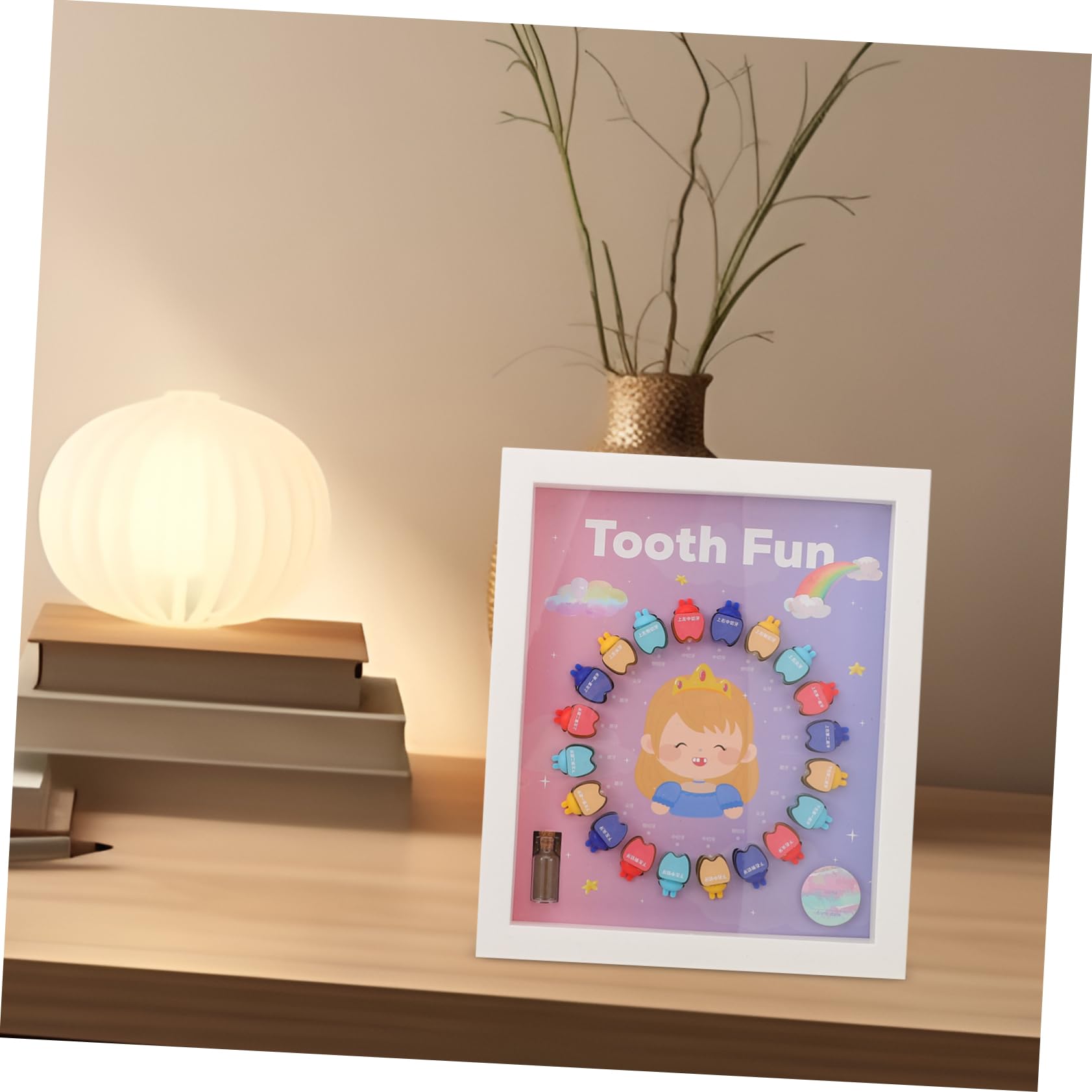 BIUDECO Teeth Storage Box Set - Organizer for Baby Teeth, Fetal Hair & Keepsakes | Durable Tooth Holder for Kids, Secure Container for First Tooth & Milestone Memories | Perfect for Baby Shower Gifts & Childhood Memorabilia Organization