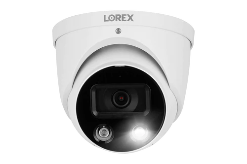 Lorex Fusion 4K 16 Channel Security Camera System (8 Wired + 8 WiFi) with 2TB NVR, 4 Active Deterrence Dome Cameras, 2K Wired Doorbell & Sensor Kit - Home & Business Surveillance Solution