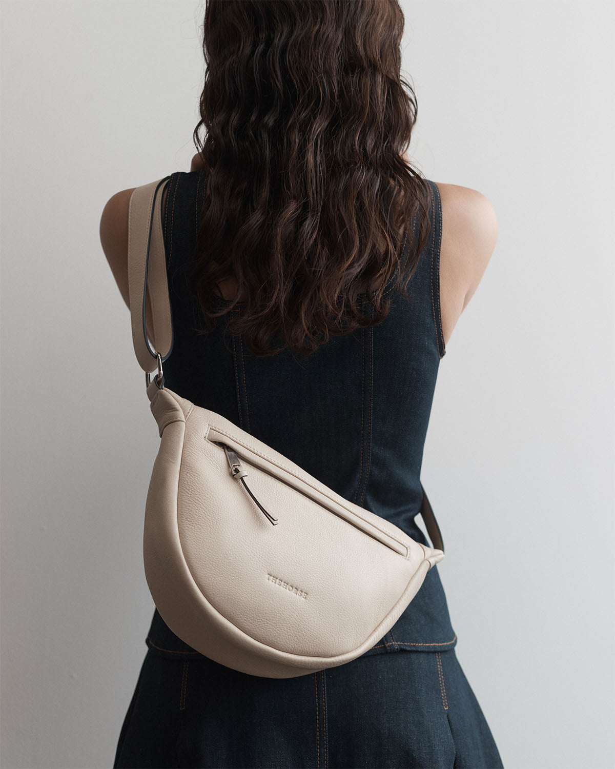 Stylish Sporty Crossbody Bag in Oat - Perfect for Gym, Travel & Everyday Use