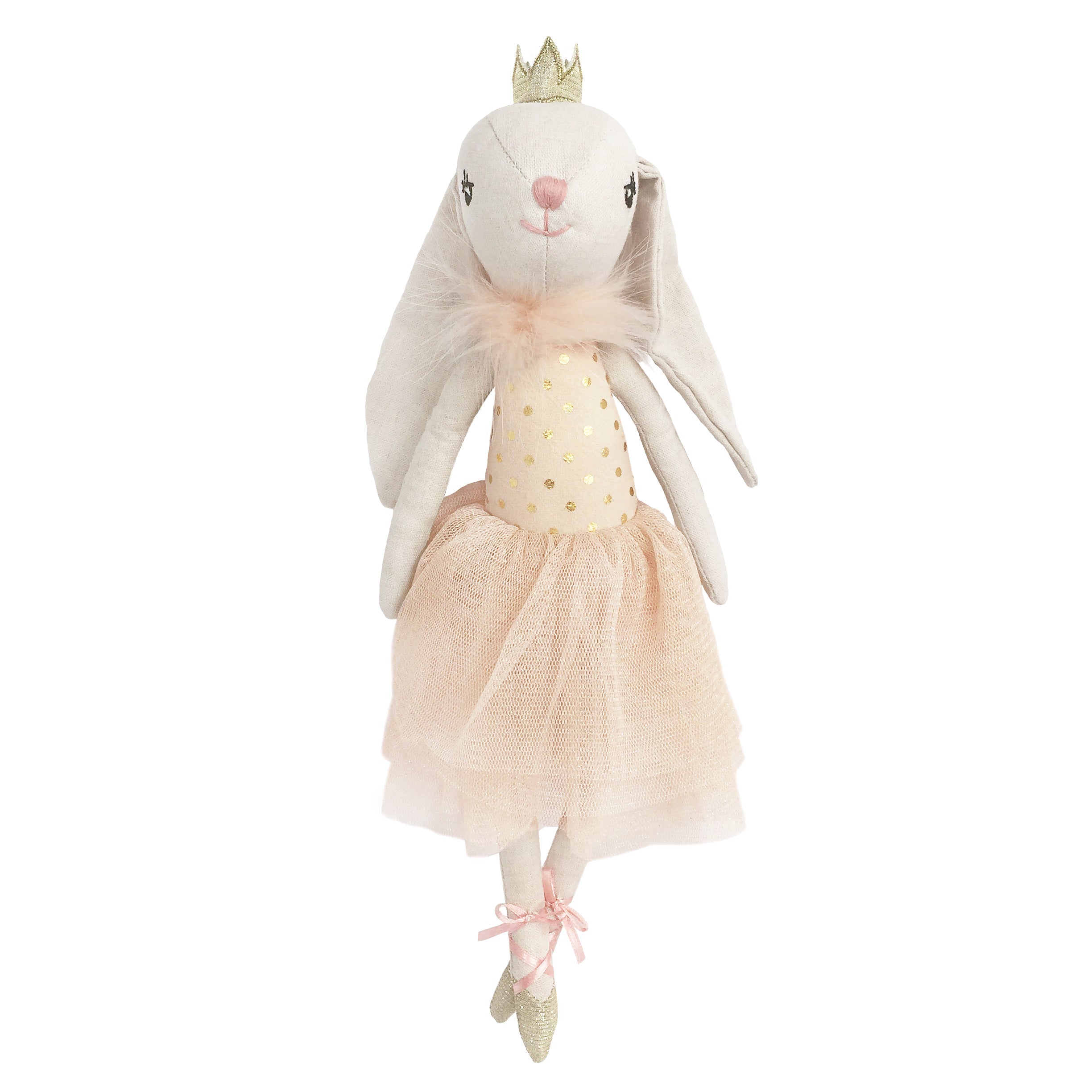 Ballerina Bunny Doll - Adorable Plush Toy for Kids | Perfect Gift for Birthdays & Holidays | Playtime, Nursery Decor, and Collectible