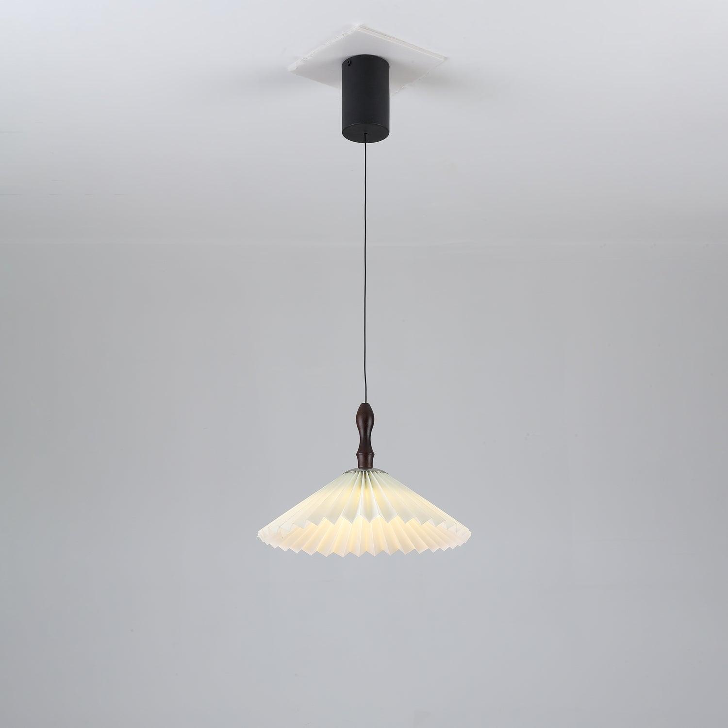 Elegant Handmade Flower Paper Pendant Lamp - Boho Chic Ceiling Light for Bedroom, Living Room & Dining Room Decor