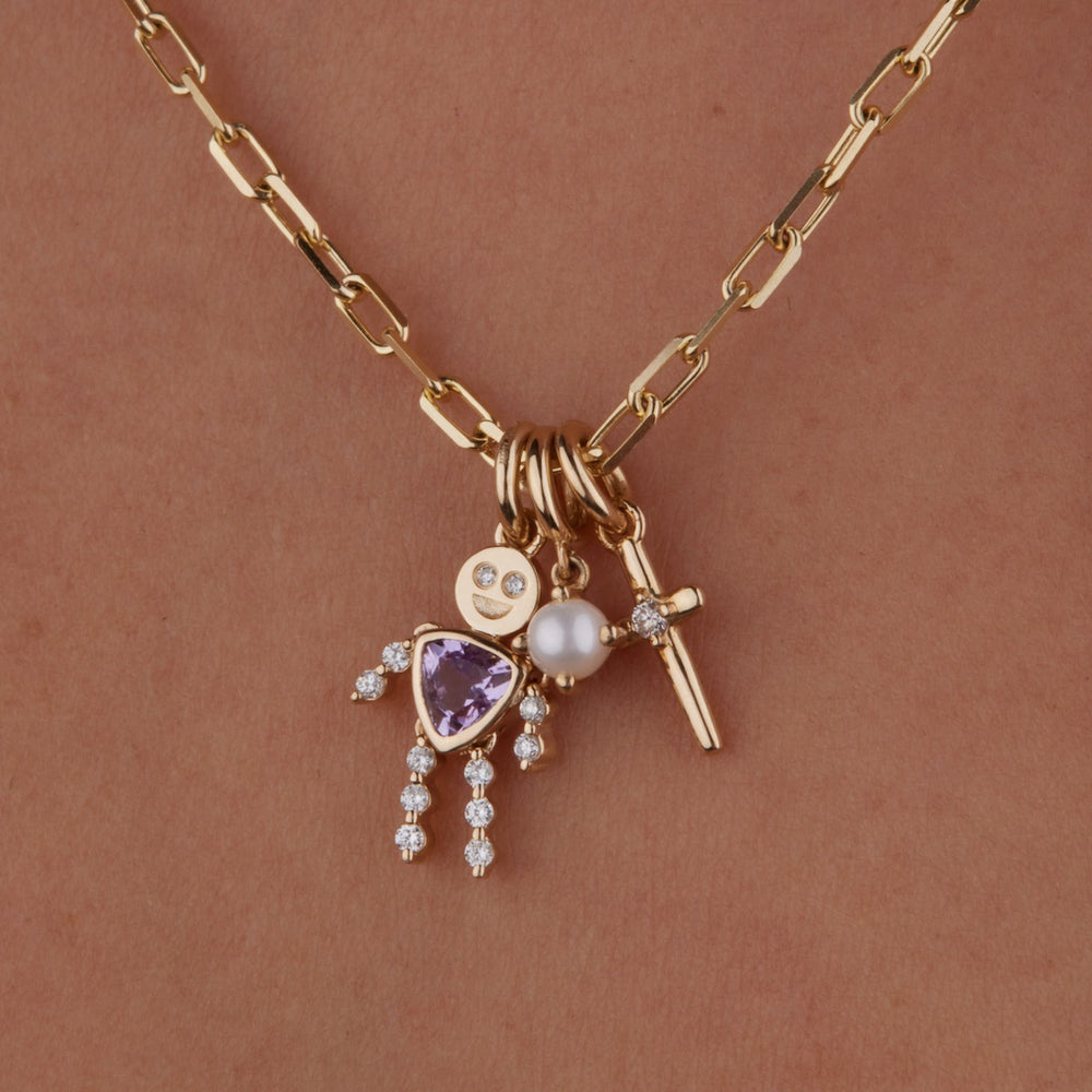 DIY Custom Charm Necklace - Personalized Jewelry for Women & Girls - Perfect for Birthdays, Gifts & Everyday Wear