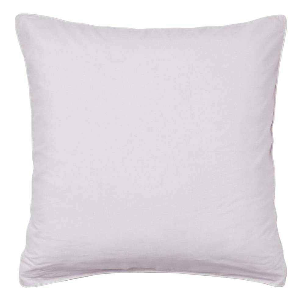 Addie Pink European Pillowcase - 100% Cotton Luxury Pillow Cover for Bedroom Decor | Soft & Breathable for Ultimate Comfort | Perfect for Home, Hotel, and Airbnb Styling