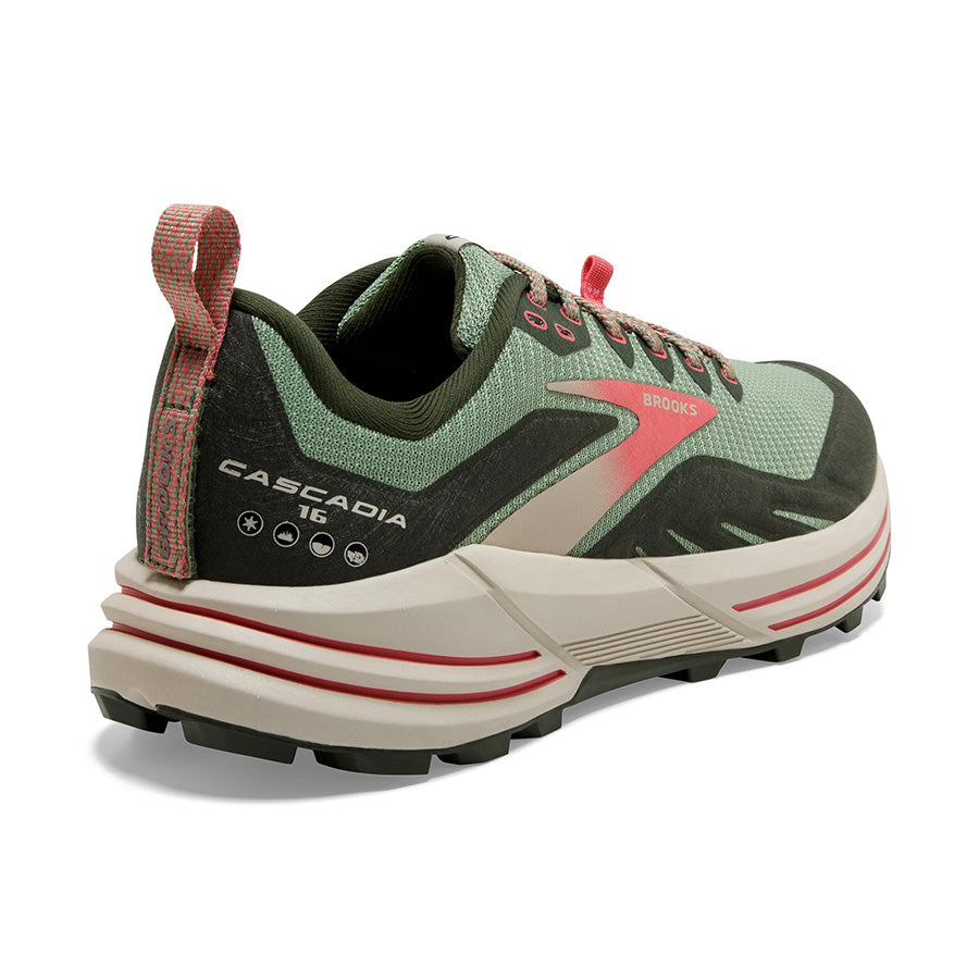 Women's Cascadia 16 Trail Running Shoes - Lightweight & Breathable for Hiking, Jogging & Outdoor Adventures