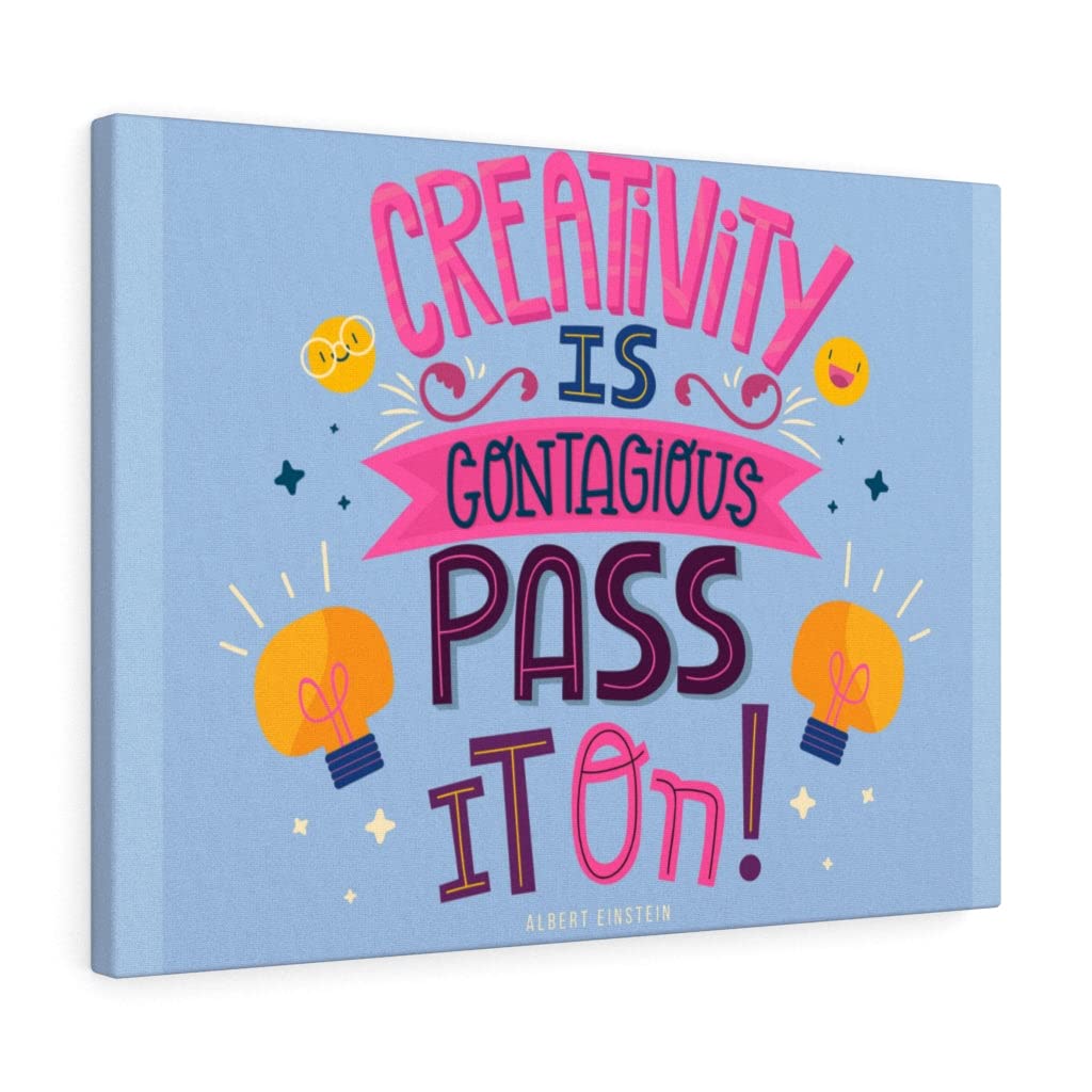 Inspiring Wall Art Prints - Motivational Quotes & Love Gifts for Home & Office Decor - Ready to Hang Canvas Artwork for Living Room, Bedroom & Workspace