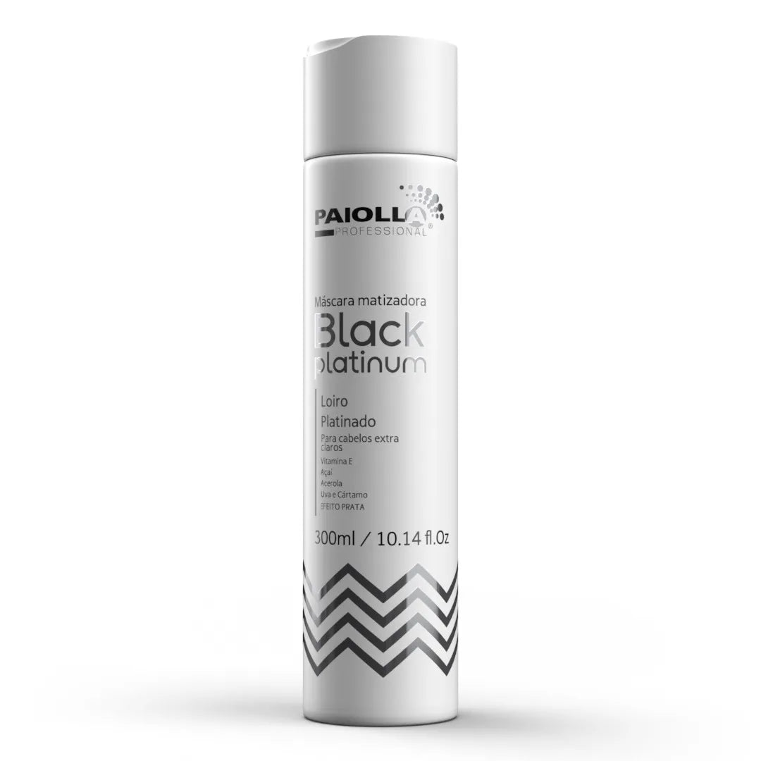 Paiolla Black Blond Blatinum Tinting Hair Mask - 300ml Blonde Hair Color Maintenance & Treatment for Damaged Hair | At-Home Salon Quality Care for Color-Treated & Bleached Hair