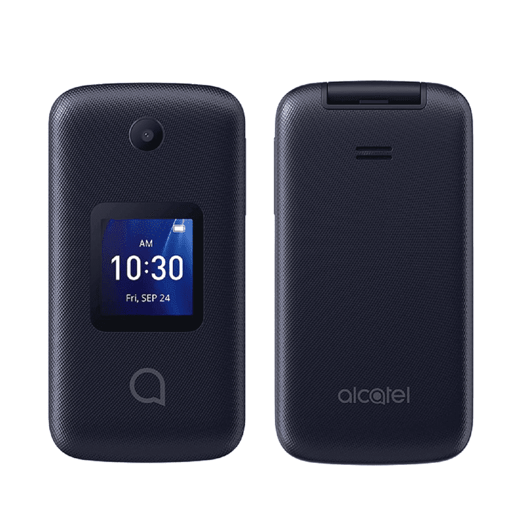 Consumer Mobile Go Flip 512MB Black - Lightweight Flip Phone for Easy Calls & Texting | Perfect for Seniors, Travel & Emergency Use