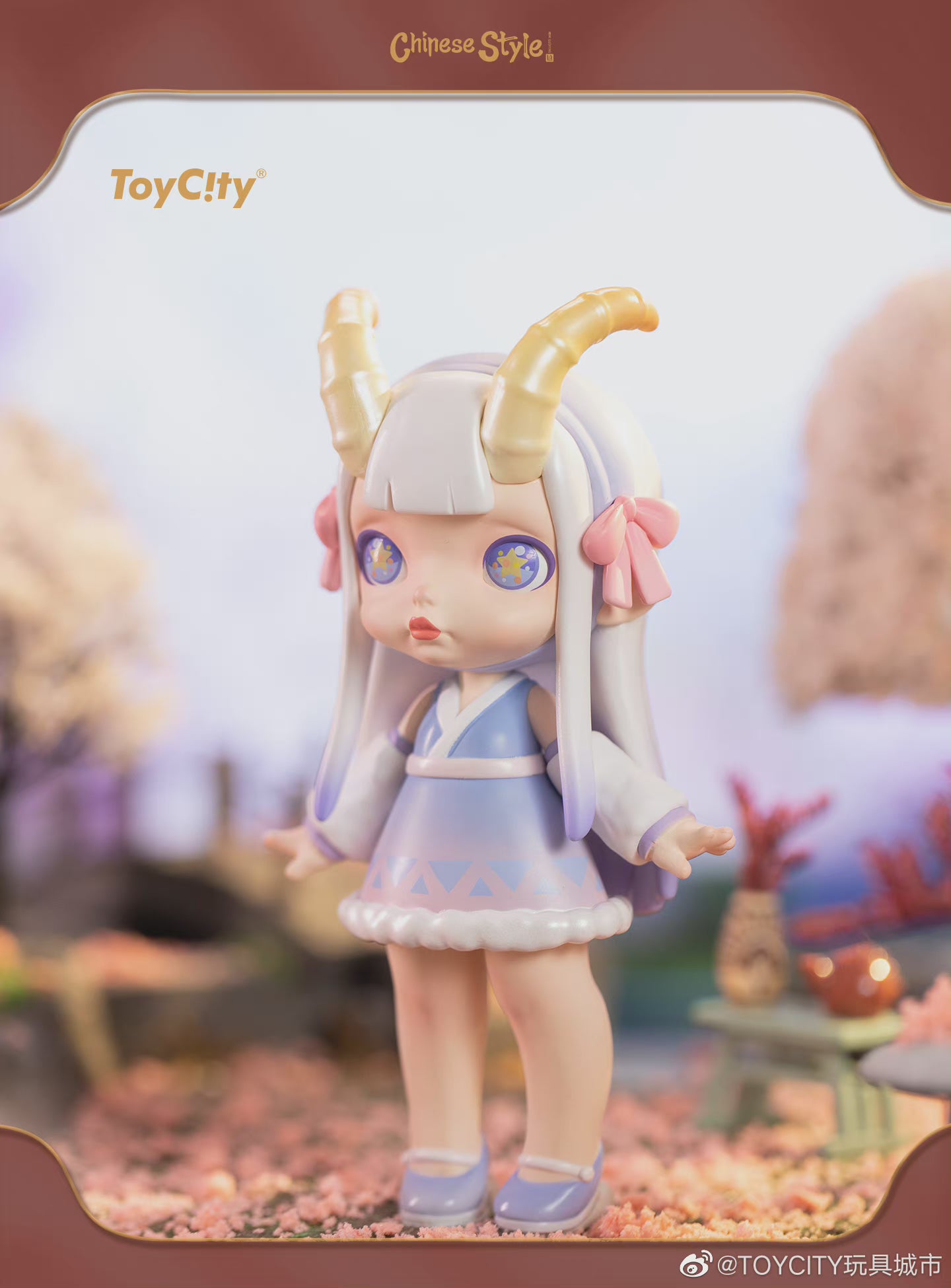 LAURA Chinese Style Capsule Blind Box Series - Collectible Miniature Figurines for Home Decor, Office Display & Gift Giving