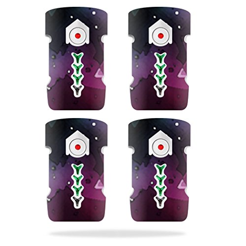 DJI Inspire 1 Battery Skin Wrap (4-Pack) - Glow in The Dark Stars Design - Protective Cover Sticker for DJI Drone Accessories - Perfect for Night Flying and Customization