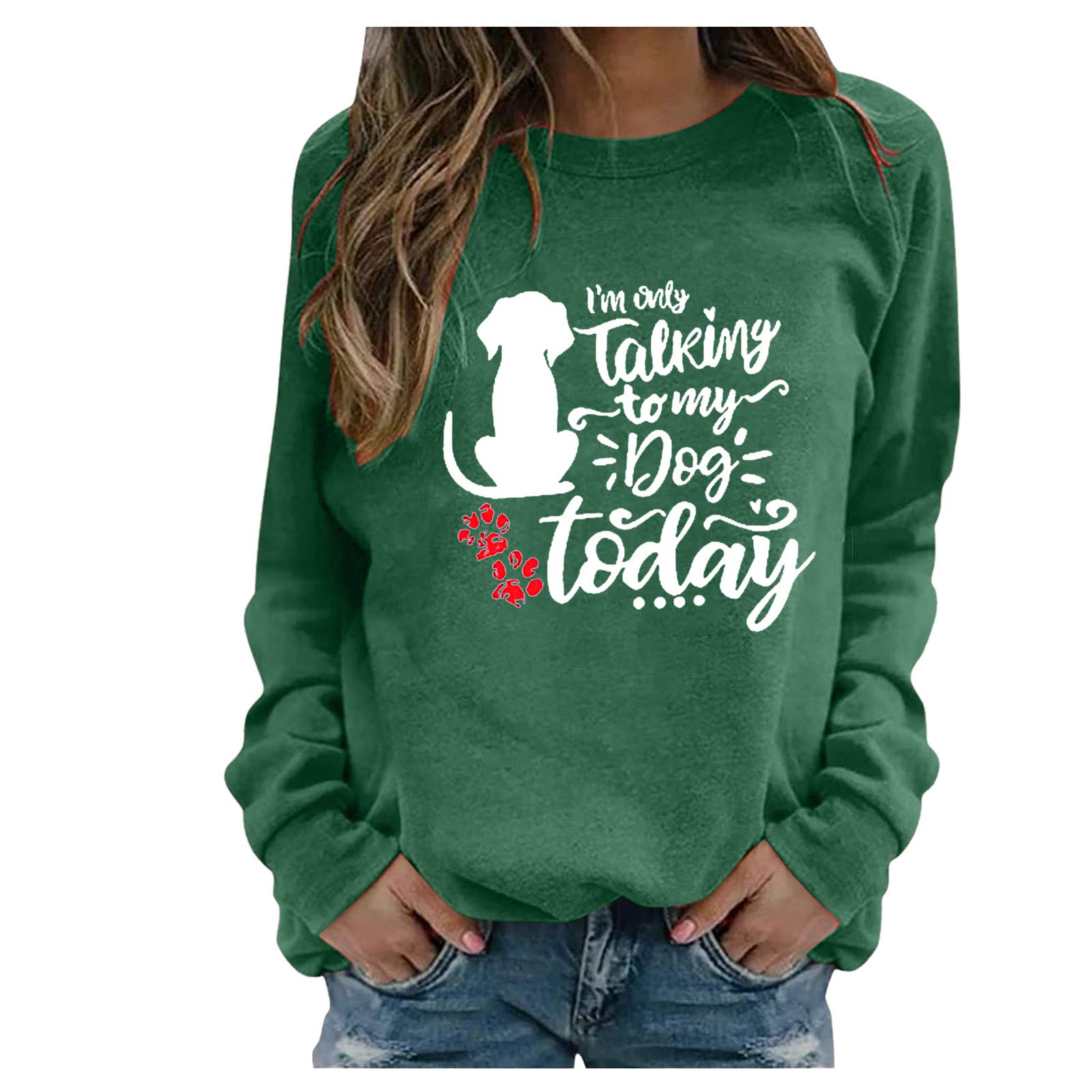 Gemira Women's Long Sleeve T-Shirt - O-Neck Casual Printed Blouse, Cropped Pullover Top for Trendy Aesthetic Outfits | Perfect for Fall Layering, Streetwear & Casual Date Nights