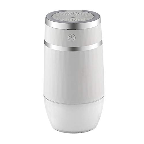 300ML USB Air Humidifier with Essential Oil Diffuser & LED Night Light - Portable Cool Mist Maker for Home, Office, Bedroom, Nursery and Car - White Aromatherapy Device for Better Sleep & Air Quality