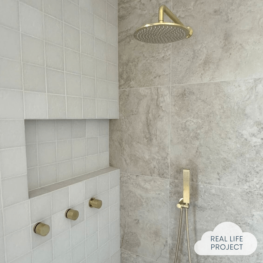 Premium Albert Park Square Matte Vanilla Tile - 12x12 Inch Ceramic Wall & Floor Tiles for Kitchen, Bathroom, and Backsplash - Durable & Easy to Clean