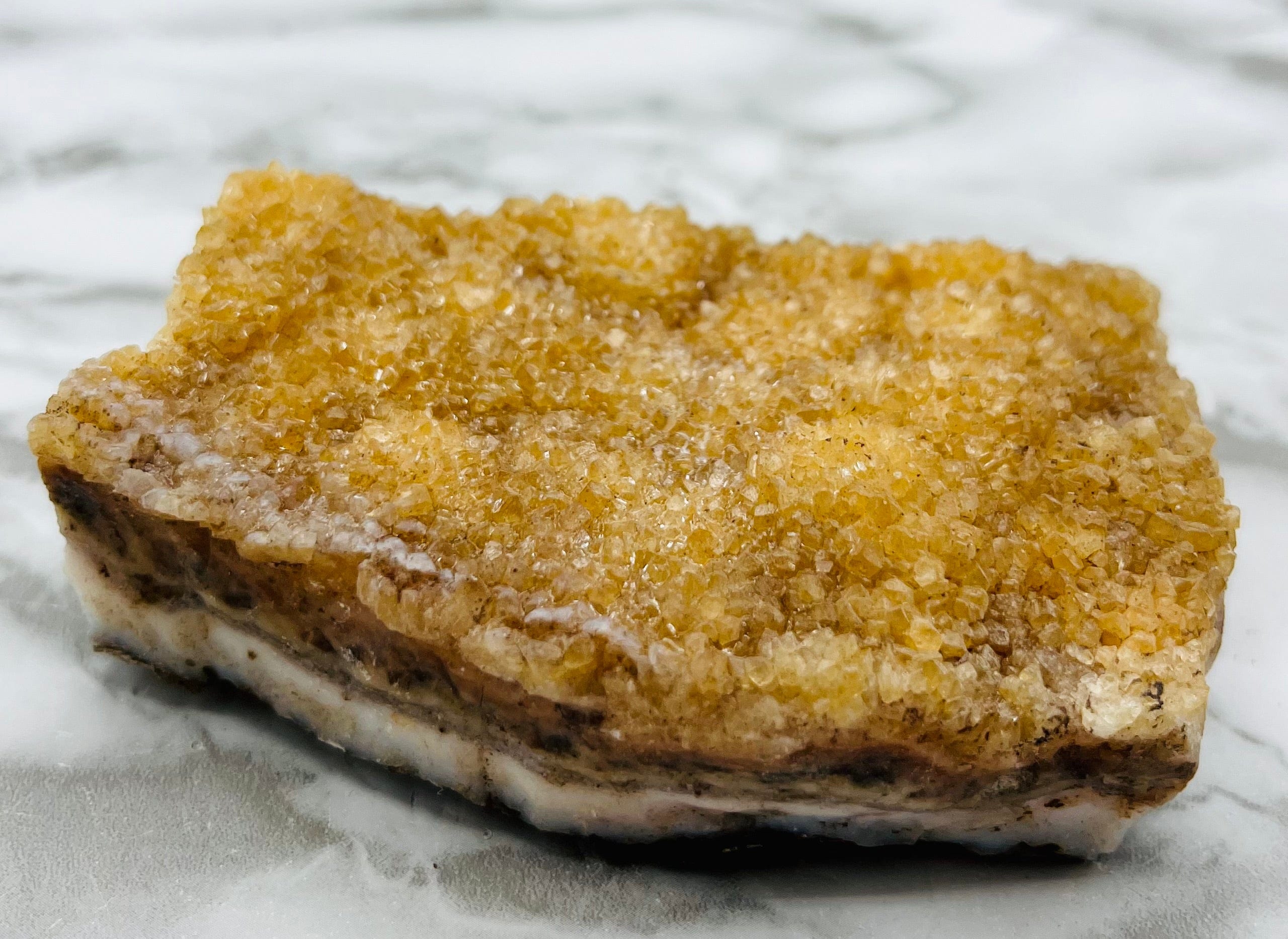 Natural Citrine Crystal Cluster - 46g Raw Citrine Stone for Healing, Meditation & Home Decor | Spiritual Energy, Chakra Balancing & Positive Vibes
